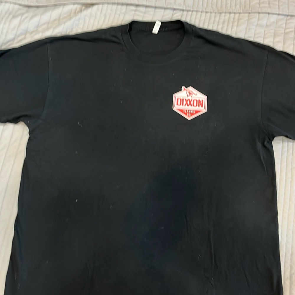 Dixxon Tshirt men XL black.. Gently used